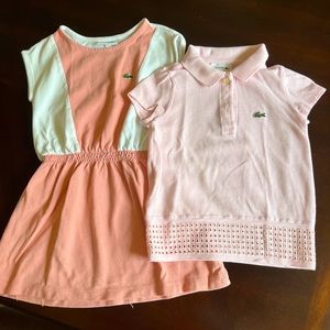 Lacoste Polo and Dress Bundle for Kids
